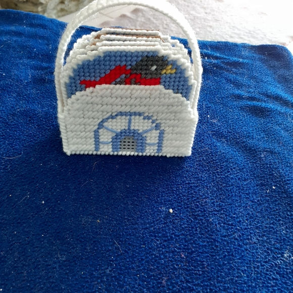 ❤️Penguins/Igloo coaster set - Picture 3 of 5